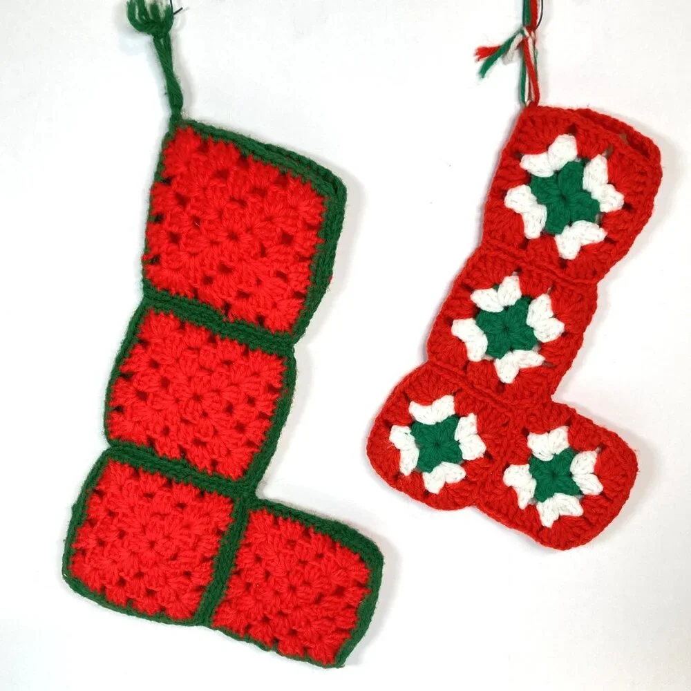 Handmade vintage crochet